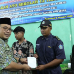 Tim GASPOL 12 Berikan Bansos ke 157 Anak di Rembang