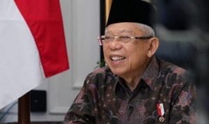 Ma’ruf Amin Tinjau Lokasi Kebakaran Depo Pertamina