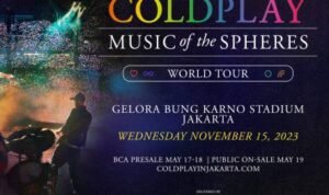 Tips Menang Tiket Konser Coldplay di Indonesia