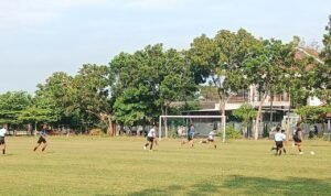 Kegiatan Turnamen Sepak Bola GSI Jenjang SMP Tingkat Kabupaten Pati Diikuti 14 Tim