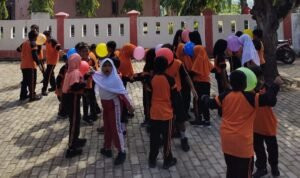 Foto : siswa SD Negeri Jimbaran 01 saat mengikuti lomba (Sumber : Dokementasi SDN Jimbaran 01)