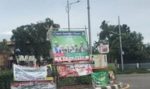 Foto : Ilustrasi baliho parpol (Sumber : Istimewa)