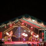 Foto : Pentas seni budaya jawa Desa Mintomulyo (Sumber : Pesantenanpati/ Putri Asia )