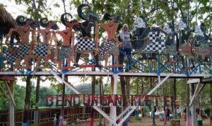 Foto : salah satu wisata di Pati yang sudah tidak beroperasi lagi atau vakum (Sumber : Istimewa )
