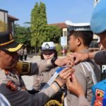 Foto : Apel Gabungan oleh Polresta Pati pelaksanaan operasi zebra candi di Kabupaten Pati (Sumber : Dok. Humas Polresta Pati)