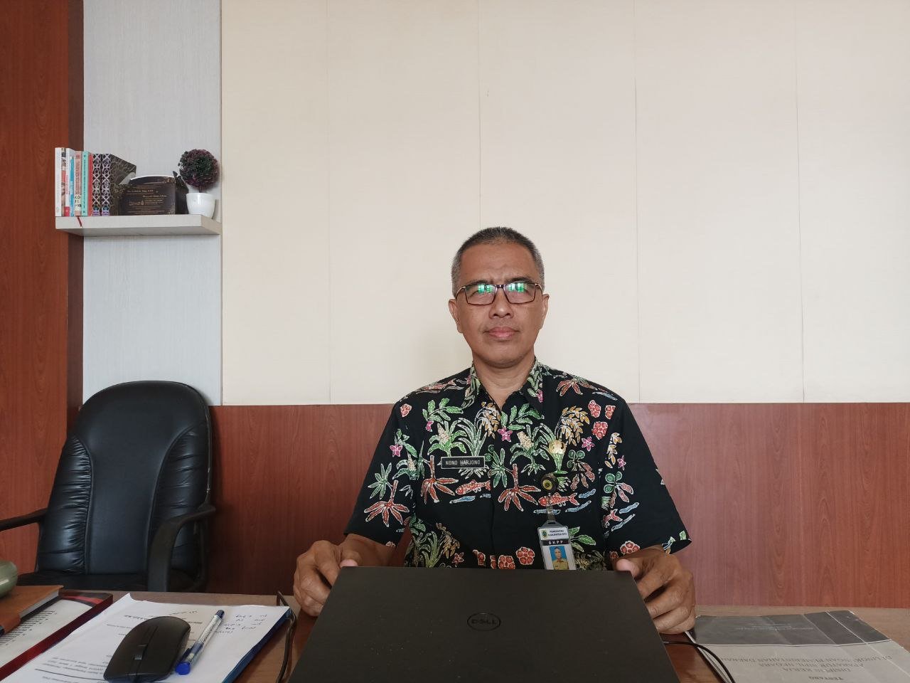 Foto : Kepala Bidang (Kabid) Pembinaan, Kesejahteraan dan Kinerja BKPP Kabupaten Pati, Nono Harjono (Sumber : Pesantenanpati/ Putri Asia)