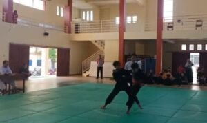 Foto : Gelar event pencak silat (Sumber : Pesantenanpati/ Putri Asia)