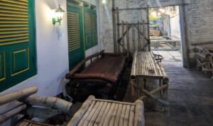 Foto : Nuansa Kedai Diseduh Wedangan yang berada di Jalan Ahmad Yani Kabupaten Pati (Sumber :Istimewa)