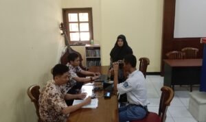 Foto : suasana agenda perekaman e-KTP di SMK N 2 Pati (Sumber : Istimewa)