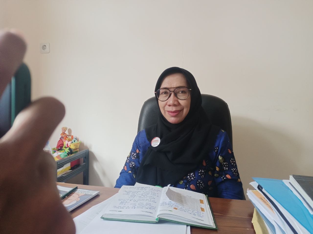 Foto : Kepala Bidang Pemberdayaan Perlindungan dan Jaminan Sosial Dinsosp3akb Kabupaten Pati, Try Haryumi (Sumber : Putri Asia / pesantenanpati)