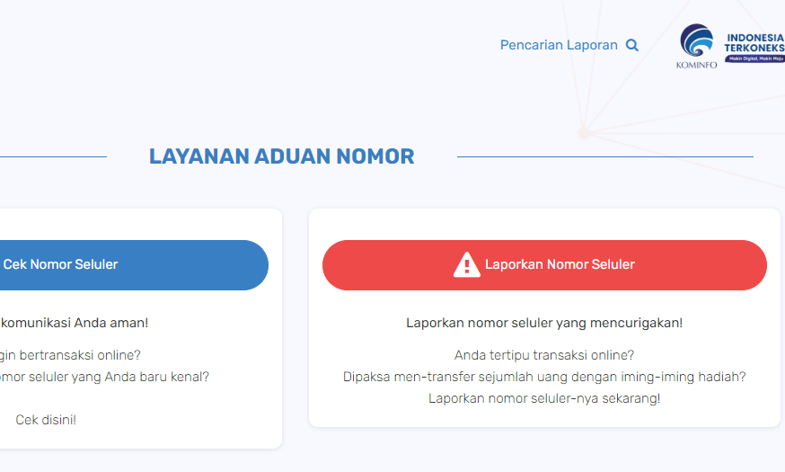 Kemenkominfo Luncurkan Aduannomor.id, Untuk Apa?