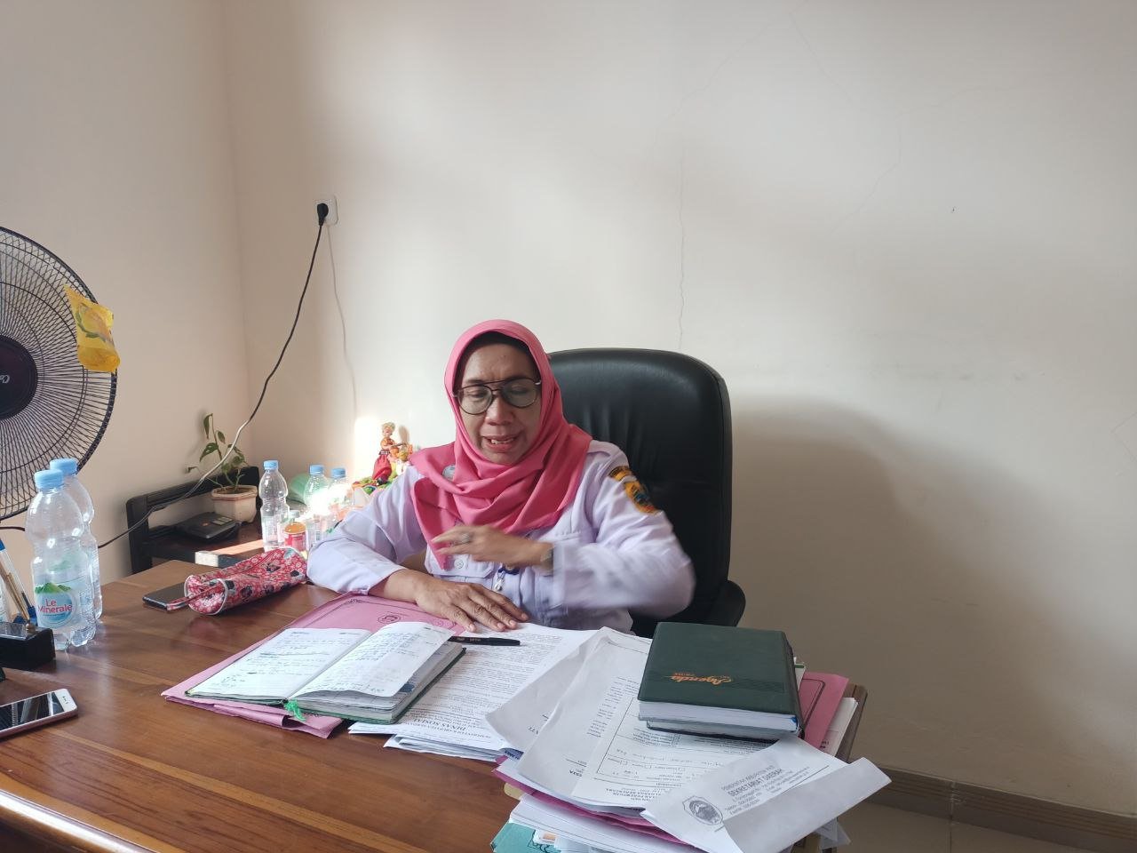 Foto : Kepala Bidang Pemberdayaan Perlindungan dan Jaminan Sosial Dinsosp3akb Kabupaten Pati, Try Haryumi (Sumber : Putri Asia / pesantenanpati)