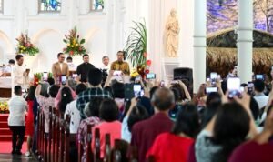 Foto: perayaan natal tahun sebelumnya (Sumber: setkab)