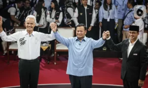 Foto: Suasana debat pertama (Sumber: istimewa)