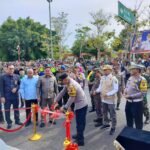 Foto: Apel Deklarasi Jateng Zero Knalpot Brong (Sumber: polresta pati)