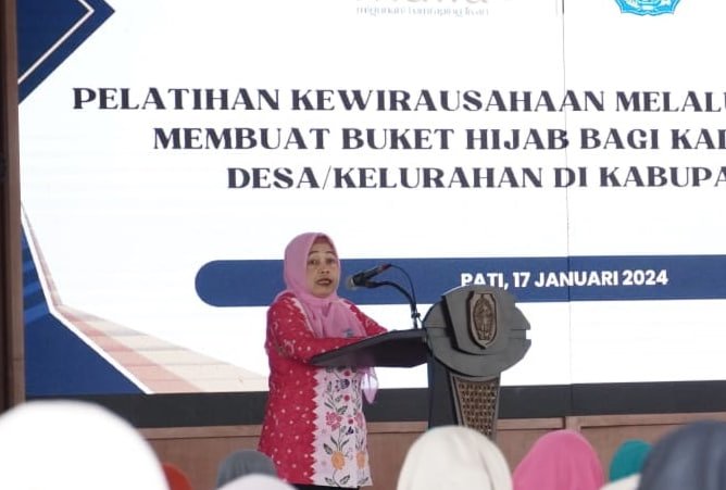 Foto: Penjabat (Pj) Ketua TP PKK Kabupaten Pati, Faisa Henggar (Sumber: patikab)