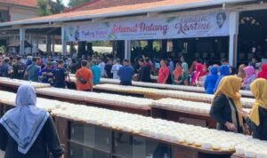 Penyajian pindang serani