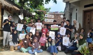 Foto: event bertajuk DOLANANDUR (Dolanan lan Tandur-tinandur) rayakan Hari Bumi (Sumber: istimewa)