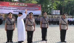 Pelantikan anggota Polisi