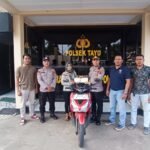 Polsek Tayu kembalikan motor yang sempat dicuri