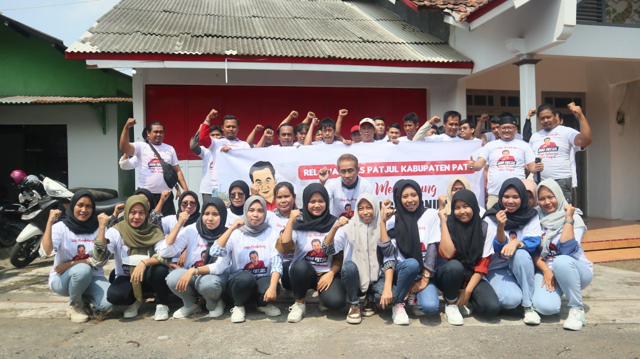 Foto: Relawan Mas Patjul Kabupaten Pati (Sumber: Pesantenanpati.com)