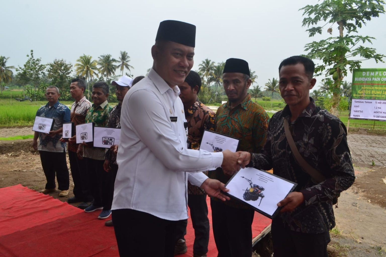 penyerahan alsintan