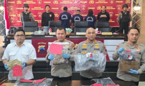 Foto: Konferensi pers pengeroyokan di Sukolilo Pati (Sumber: Istimewa)