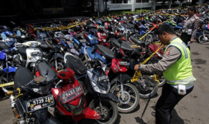 Ilustrasi motor bodong (Dok. Istimewa)