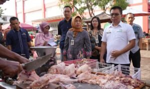Bapanas dan Pemprov Jateng pantau harga dan stok pangan di Pasar Johar (Dok. Pemprov Jateng)