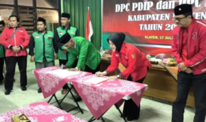 DPC PPP Klaten Terima Ajakan Koalisi DPC PDIP Tanpa Syarat (Dok. Istimewa)