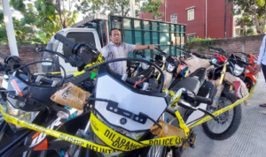 Motor bodong di Kabupaten Pati yang akan dikirim ke Kalimantan (Dok. Istimewa)