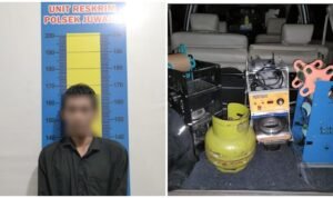 Polsek Juwana Tangkap Pencuri Kios Es Teh (Dok. Polresta Pati)