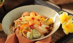 Rujak kuah pindang bali