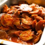 Jengkol Balado. Jengkol or Archidendron pauciflorum or Dogfruit.