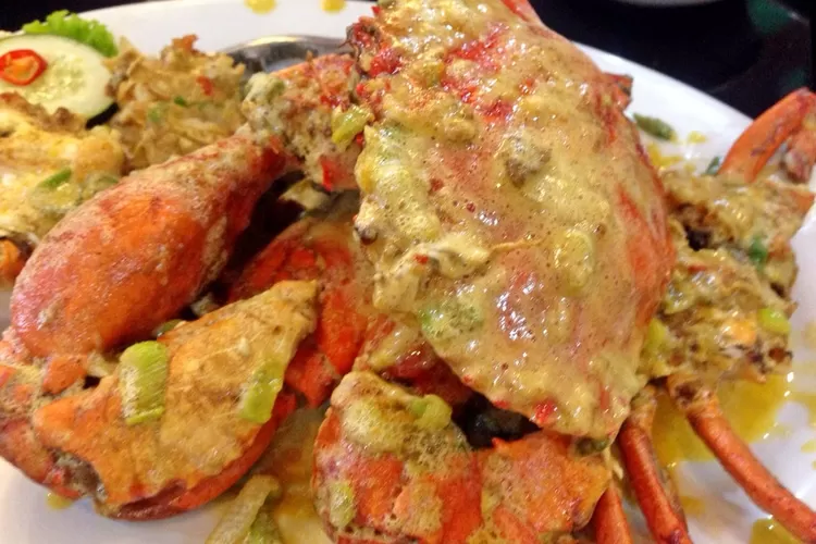 kepiting telur asin