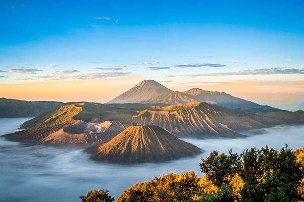 Ilustrasi kawasan Bromo/istock