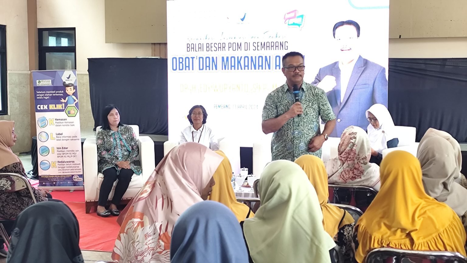 sosialisasi tentang keamanan obat dan makanan /jatengprov