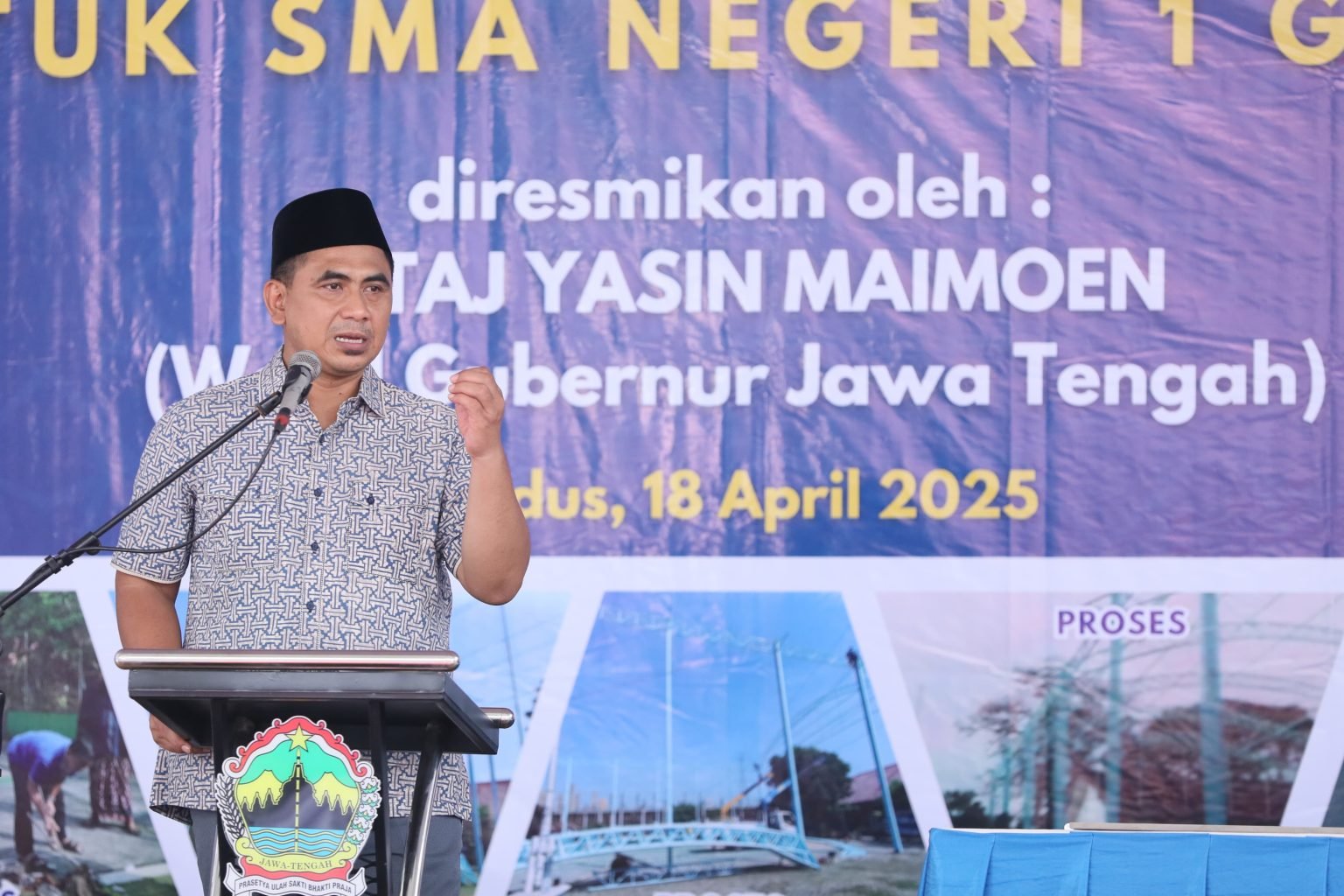 Wakil Gubernur Jawa Tengah, Taj Yasin /jatengprov