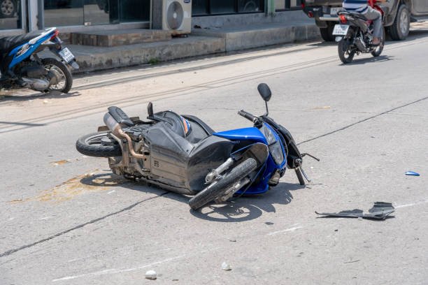 Ilustrasi kecelakaan sepeda motor/istock