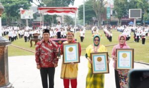 Hardiknas, 2.515 Pelajar di Salatiga Pecahkan Rekor dengan Senam /jatengprov