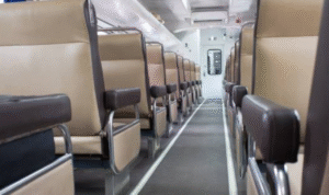 Foto: potret kursi penumpang Kereta Api Indonesia (sumber: istock)