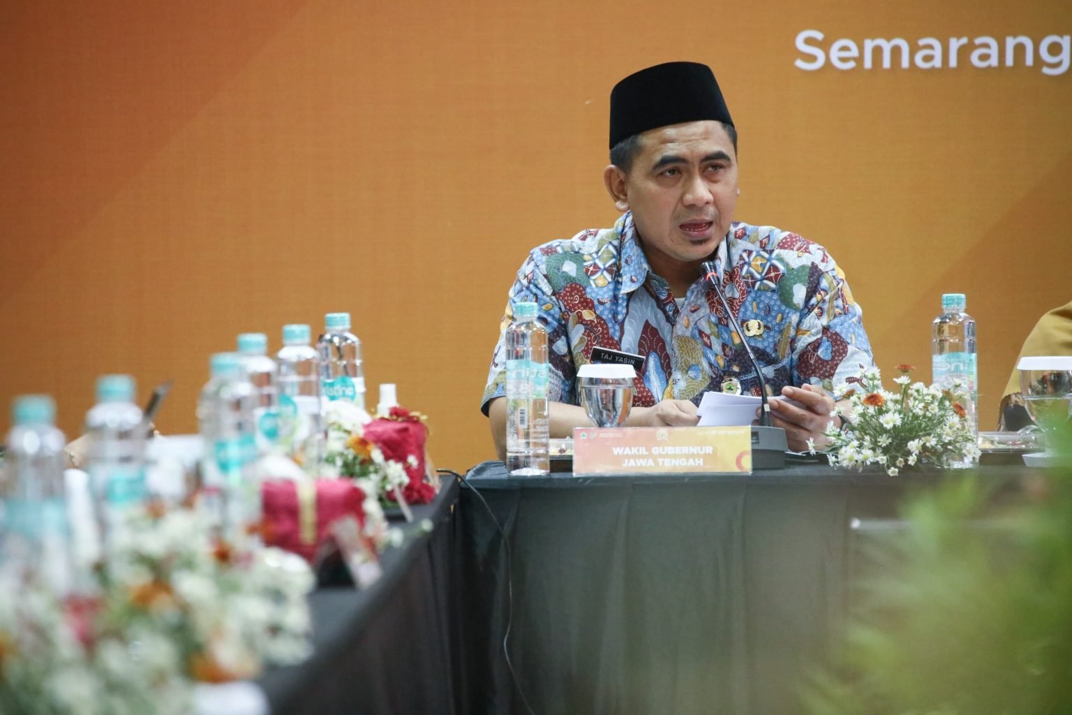 Wakil Gubernur Jawa Tengah (Jateng), Taj Yasin/jatengprov