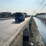 Sering Rob, Kondisi Jalan Pantura Sayung Demak Kini Sudah Kering/jatengprov