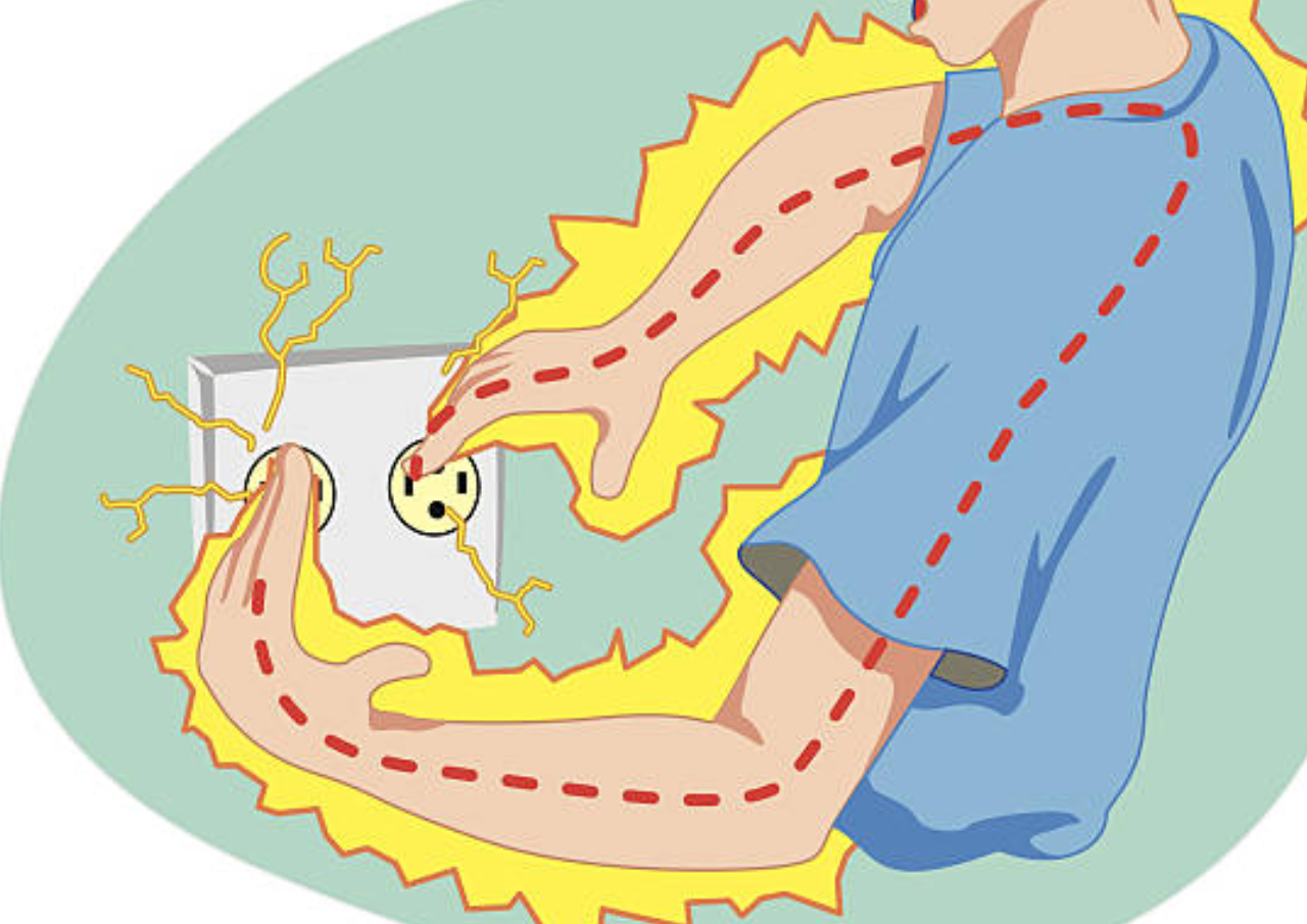 Foto: Sensasi Setrum dari Tubuh (sumber: istock)