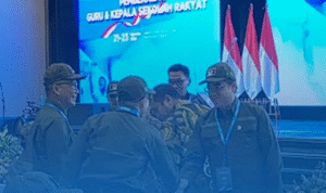 Foto: Pembukaan penyuluhan guru dan kepala sekolah rakyat di JIEXPO Kemayoran (sumber: Instagram resmi @bkngoidofficial)