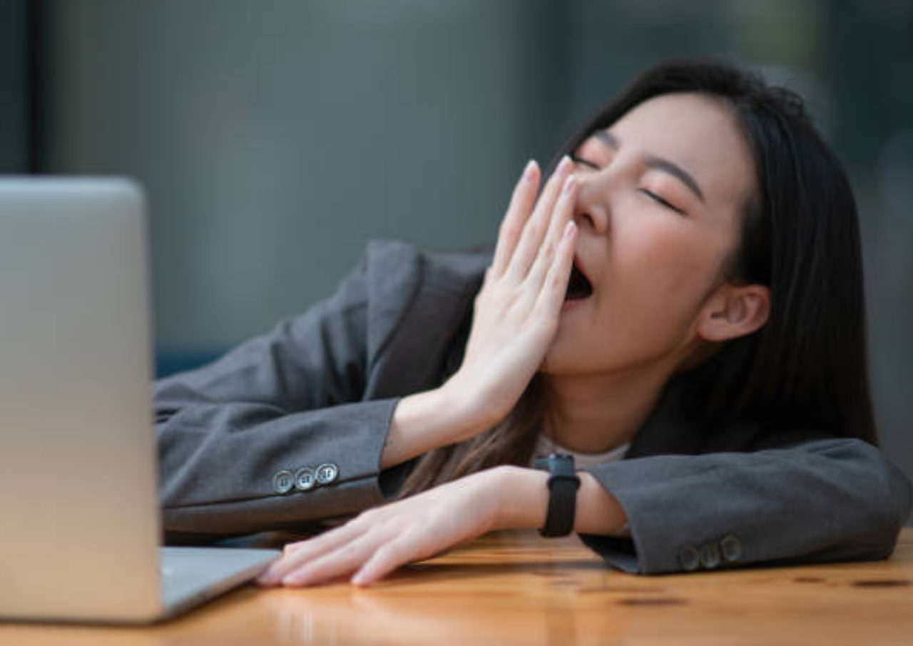 Foto: Ilustrasi orang Menguap (sumber: istock)
