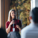 Foto: ilustrasi public speaking (sumber: istock)