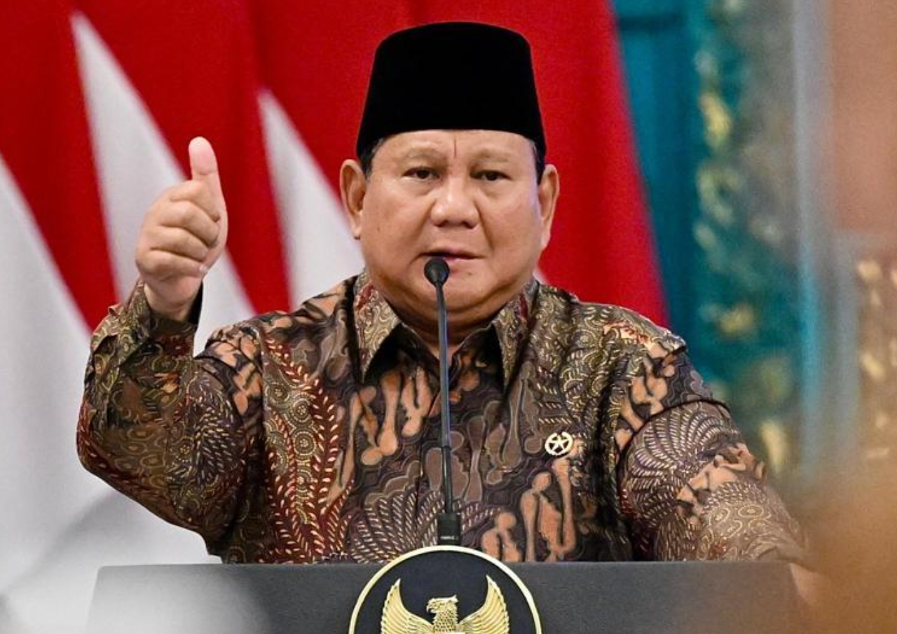 Foto: Potret Presiden Prabowo Subianto (sumber: Gerindra)