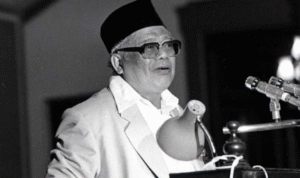 Foto: Potret KH. AR Fachruddin atau Pak AR (sumber: Muhammadiyah) Foto: Potret KH. AR Fachruddin atau Pak AR (sumber: Muhammadiyah)