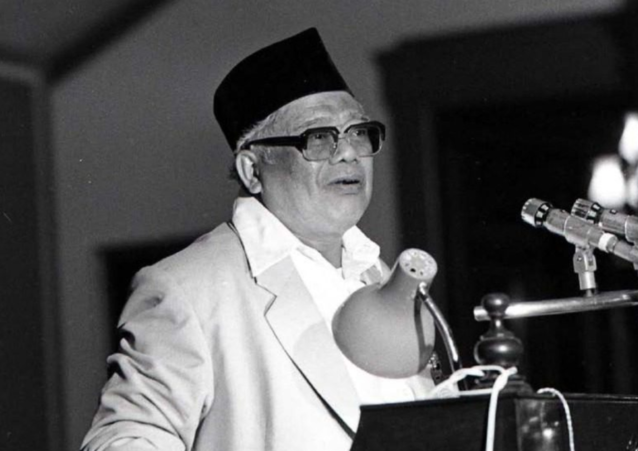 Foto: Potret KH. AR Fachruddin atau Pak AR (sumber: Muhammadiyah) Foto: Potret KH. AR Fachruddin atau Pak AR (sumber: Muhammadiyah)